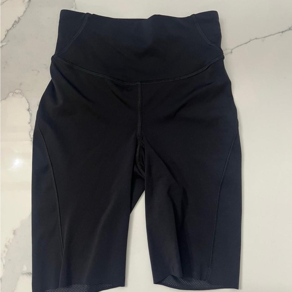 Women's Black High-Waisted Shorts
